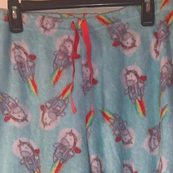 Unicorn Pajama Fleece Pants - Picture 1 of 4